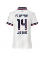 Bayern Munich Luis Diaz #14 Venkovní Dres pro Dámské 2026-27 Krátký Rukáv Bayern Munich Luis Diaz #14 Venkovní Dres pro Dámské 2026-27 Krátký Rukáv